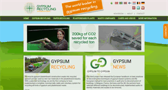 Desktop Screenshot of gypsumrecycling.biz